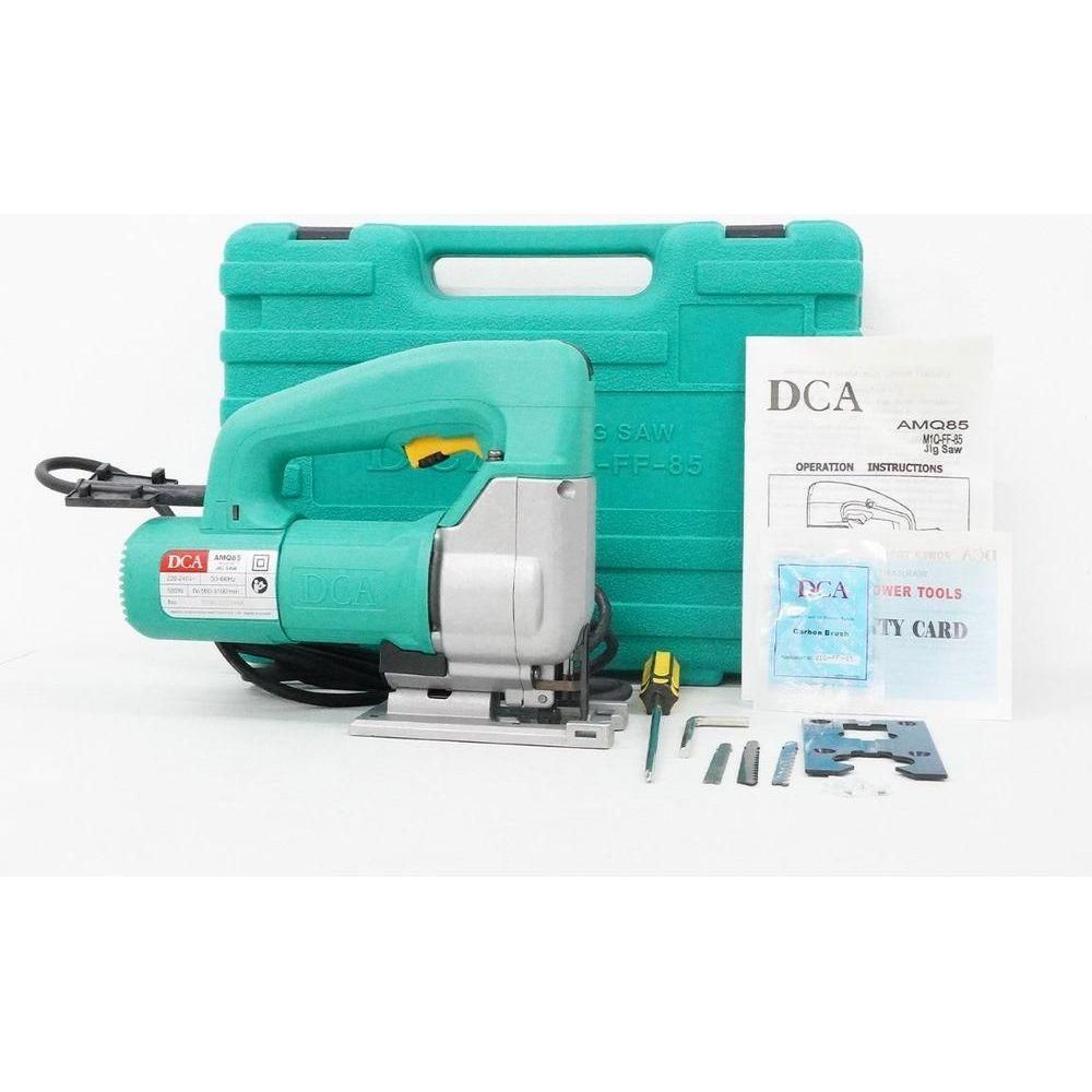 DCA AMQ85 / AMQ85S Jigsaw with Carrying Case 580W | DCA by KHM Megatools Corp. DCA AMQ85 / AMQ85S Jigsaw with Carrying Case 580W | DCA by KHM Megatools Corp.